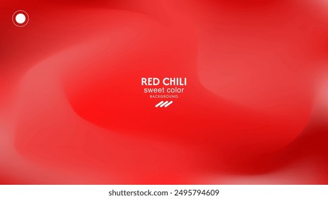 Graceful bright chili red gradient abstract background vector design. minimalist pastel colors
