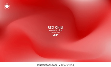 Graceful bright chili red gradient abstract background vector design. minimalist pastel colors