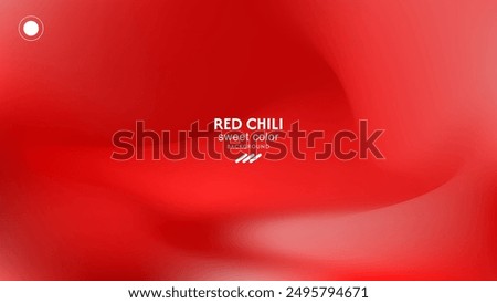 Graceful bright chili red gradient abstract background vector design. minimalist pastel colors