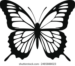 A graceful butterfly, with delicate wings and vibrant patterns, embodies metamorphosis and fleeting beauty, perfect for garden lovers and admirers of ethereal charm. 