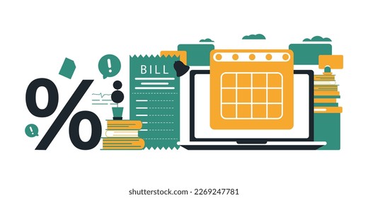 Graceful composition on the theme of paying taxes.