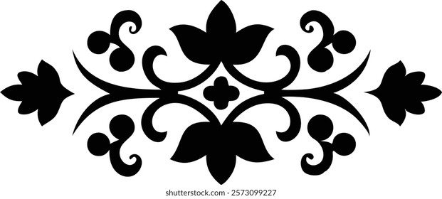 Graceful Decorative Eastern Patterns for Art
