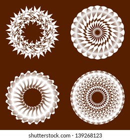 graceful forms of gypseous finishes