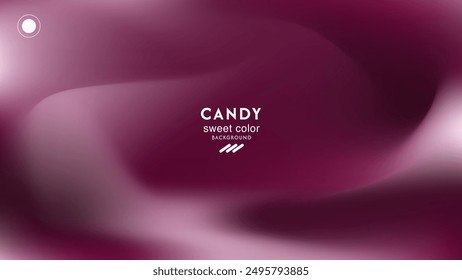 Graceful grape purple candy gradient abstract background vector design. minimalist pastel colors