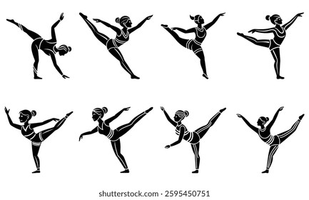 Graceful Gymnasts in Dynamic Poses