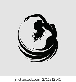 Anmutige und kreativste Silhouette Dancer