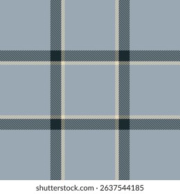 Graceful seamless textile tartan, christmas card check fabric pattern. Club texture background vector plaid in pastel and dark colors palette.