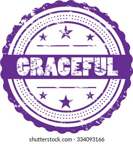 Graceful Stamp Sticker