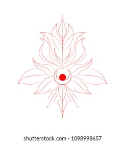 graceful tattoo linework