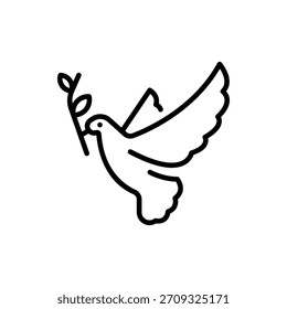 Design vetorial gracioso para pombo, adequado para ilustrações urbanas, da natureza e da paz