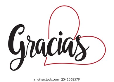 Gracias thank you in Spanish - In Spanish Gracias and English Thank You