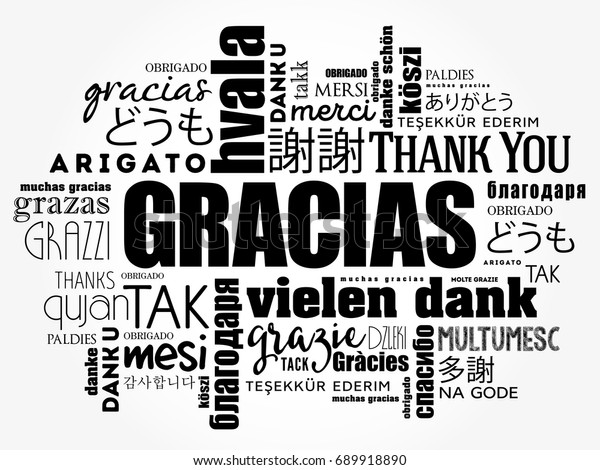 spell thank you in spanish