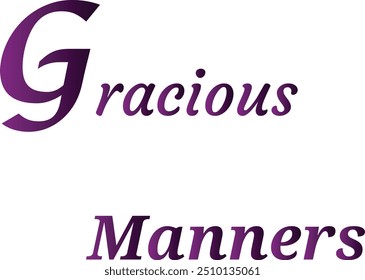 Graciosa Manner T-Shirt Design Criativo com citação especial