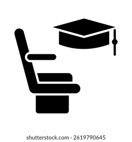Grad Seat Icon Element For Design (Elemento De Ícone De Assento Para Design)