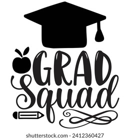 grad squad t shirt design