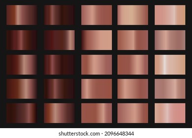 Gradation backgrounds vector set. Gradients collection. Vector illustration