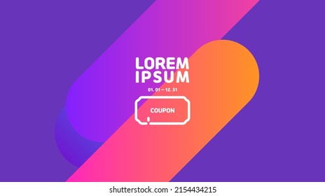 Un bar de gradación con un fondo morado oscuro y violeta, rosa y naranja