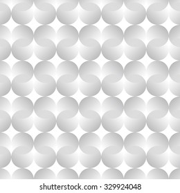 Gradation circles background. Seamless pattern.Vector.