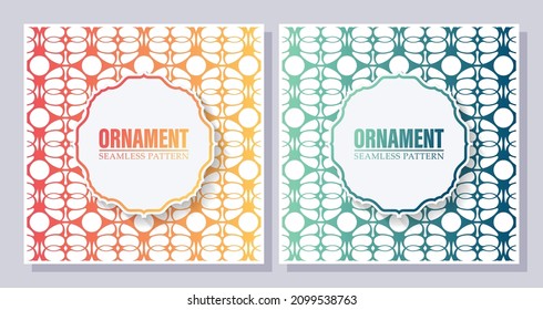 gradation ornament pattern design background