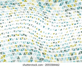 La graduación triangula el fondo del semitono. Fondo de banner de la estructura triangular de diseño. Gráficos de medio tono de triángulos elegantes.