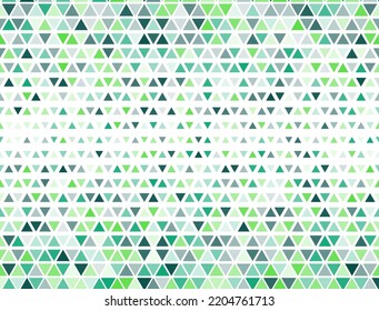 Gradation triangles halftone vector. Fade triangular structure cover backdrop. Stylish triangles halftone shapes.
