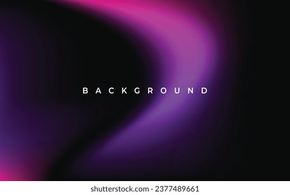 gradation violet color background template with fluid abstract style vector design