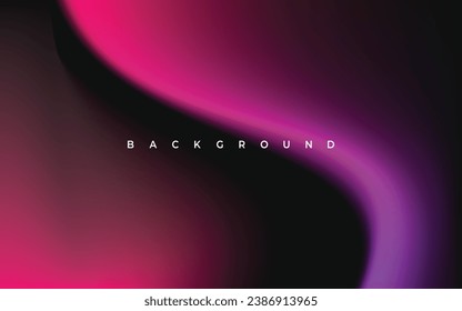 gradation violet color background template with fluid abstract style vector design
