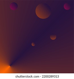 gradation wallpaper with gradation smooth circle texture