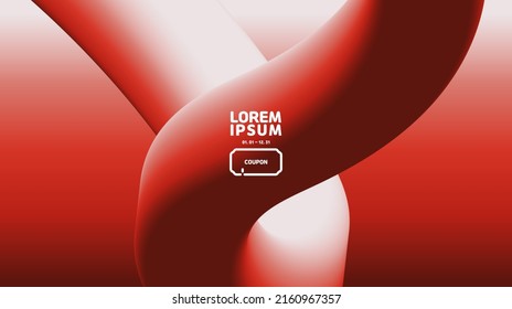 A gradation wallpaper in white, red, and dark red