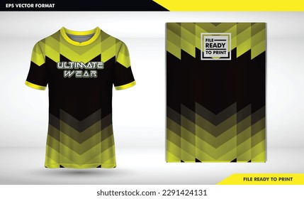  gradation yellow color pattern T-shirt texture designs sports abstract background for extreme jersey team, racing, cycling, football, and sport livery