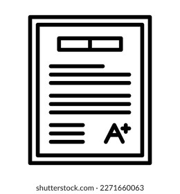 Grade Icon Design For Personal And Commercial Use