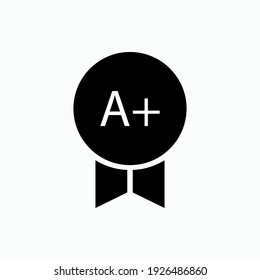 Grade Icon. Quality Level Symbol - Vector.