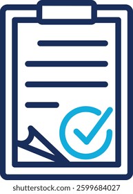 Grade Sheet Icon Element For Design