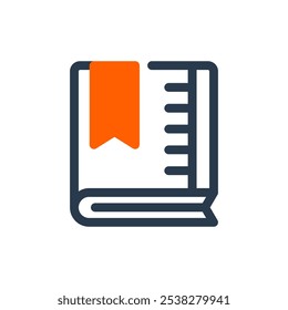 Gradebook on Learning Management System Vector Icon