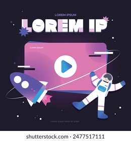 Grades Rising Education Illustration Template
