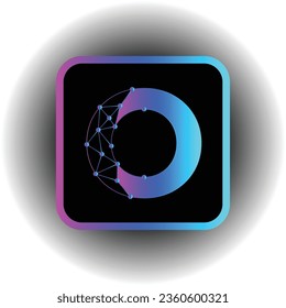 Gradiant Alphabet Logo Design Vektordesign das Beste aus dem
