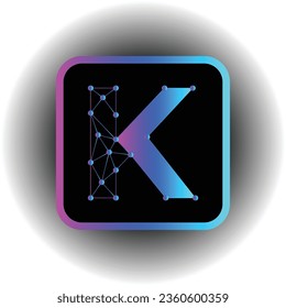 Gradiant Alphabet logo desing vector design best of the one
