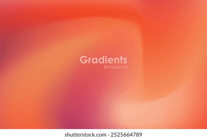 gradienst red, orange and purple background