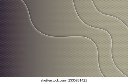 Gradient with 3d effect background. Vector illustration. New style for your business design.