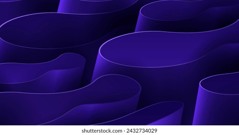 Gradient 3d folds background vector design in eps 10