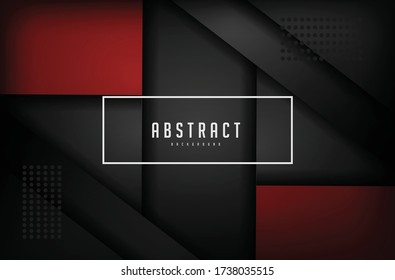Gradient Abstract Background with Black Color. Gradient Cartoon Vector Illustration in Colored Style.