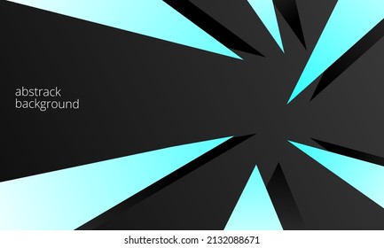 gradient abstract background in blue and black