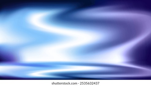 abstrakter Farbverlauf-Hintergrund mit blauer Farbe. Vektorgrafik