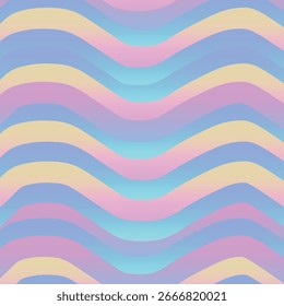  Fondo Abstractas degradado con ondas azul-rosa, líneas vibrantes Elementos Anuncio, Fondo de pantalla