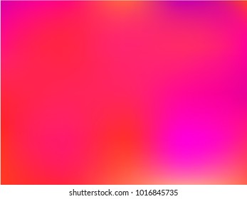 Gradient abstract background. Blurred bright colors, colorful rainbow pattern. Multicolored fluid shapes for Web and Mobile Applications, social media, modern decoration Vector illustration