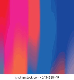 Gradient abstract background. Blurred bright colors background. Vector illustration. Minimal dynamic cover design or wallpaper. Poster template.