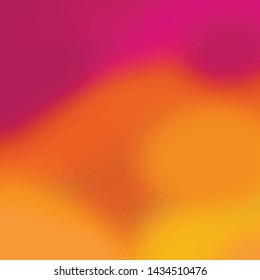 Gradient abstract background. Blurred bright colors background. Vector illustration. Minimal dynamic cover design or wallpaper. Poster template.