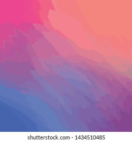 Gradient abstract background. Blurred bright colors background. Vector illustration. Minimal dynamic cover design or wallpaper. Poster template.