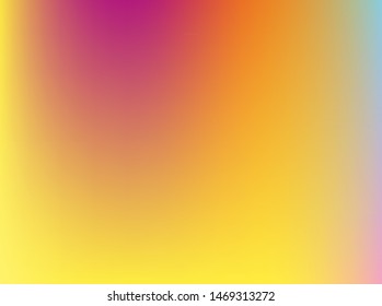 Gradient abstract background. Blurred pastel colors, colorful pattern. Multicolored fluid shapes for Web and Mobile Applications, social media, modern decoration Vector illustration