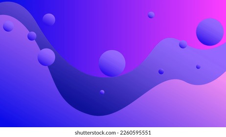 gradient abstract background with blurry and wavy effect